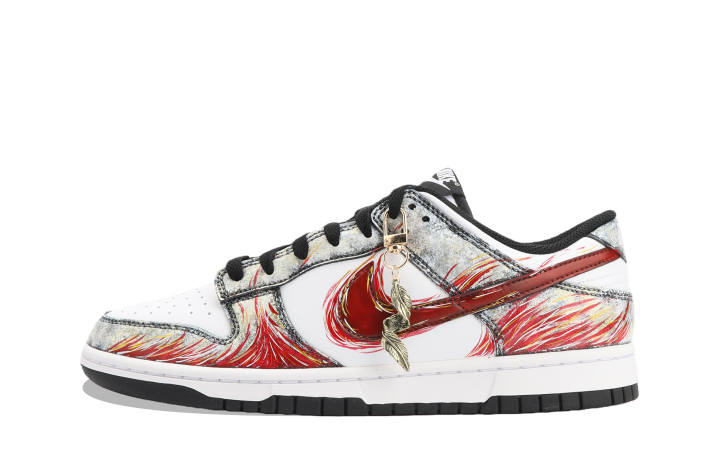 Nike Nike Dunk Jiang Jin Yue, Warrior Ares Cushioning Abrasion Resistant Slip Resistant Low top Skateboard Shoes Unisex