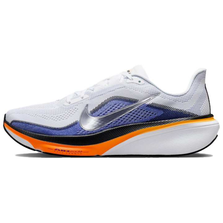 Nike Nike Pegasus 42 Breathable Rebound Running Shoes Men's White Orange Black