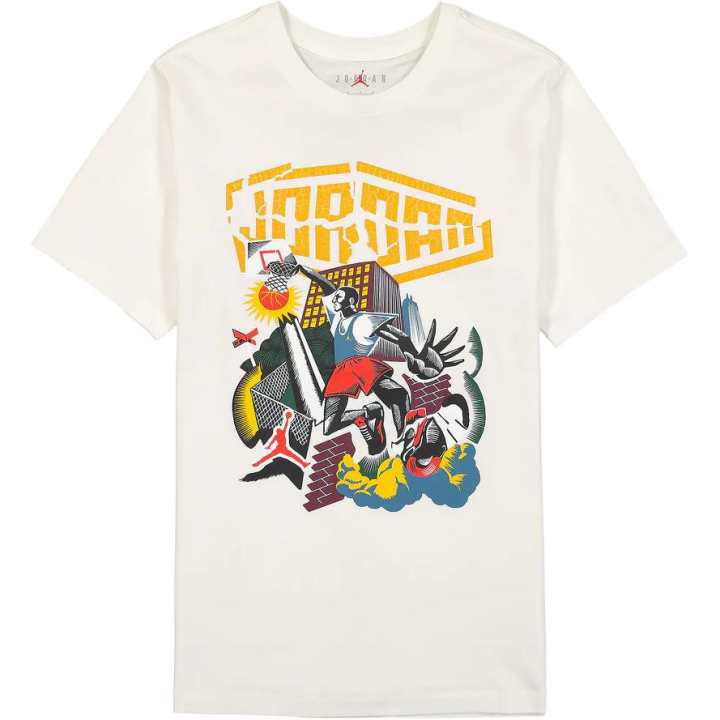 Jordan Jordan Air T Shirts Men's White Crew Neck