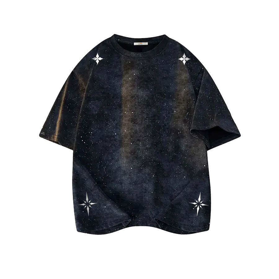 DEERWAY T Shirts Unisex Crew Neck Moderate Straight Fit