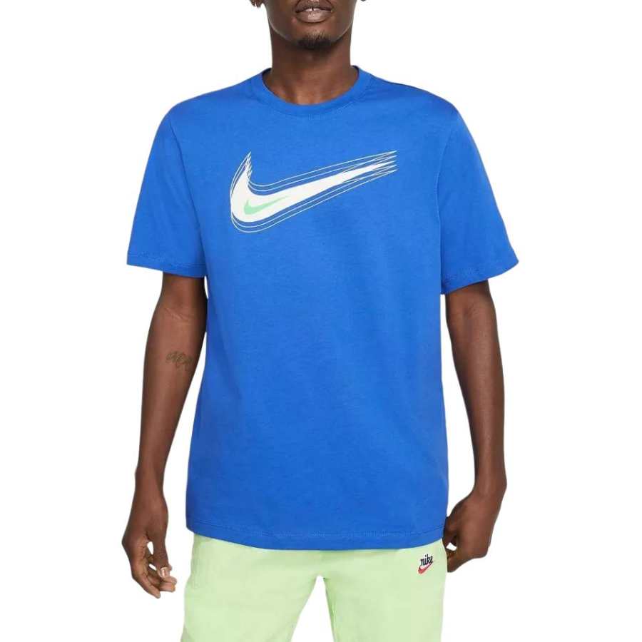 Nike Nike Sportswear T Shirts Men's Blue Crew Neck