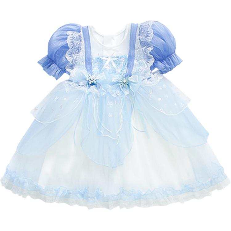 Lanza Lanza Kids Dresses Crew Neck Moderate
