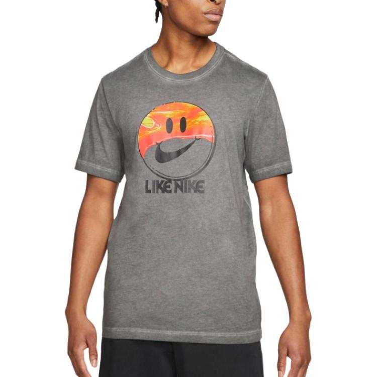 Nike Nike Sportswear T Shirts Men's Gray Crew Neck