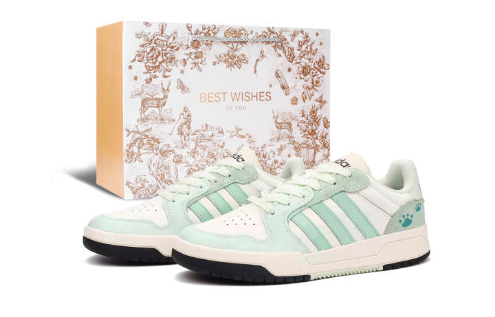 Adidas Adidas ENTRAP Cyan Mist, Versatile, Spring Day, Dopamine Dressing, Couple's