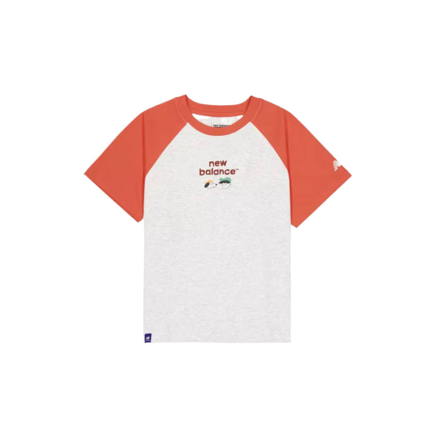 New Balance New Balance Kids T Shirts Crew Neck Moderate