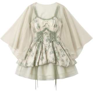 CHARM GLOW Two Piece Skirt Sets Women's Square Collar Moderate Mid Length