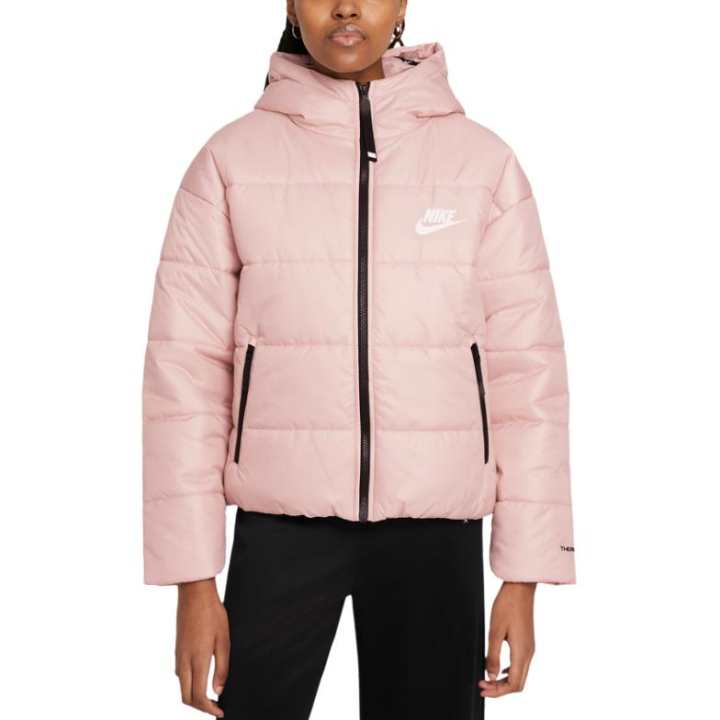 Nike Nike Puffer Jackets Women's Pink Hooded Non Detachable Moderate
