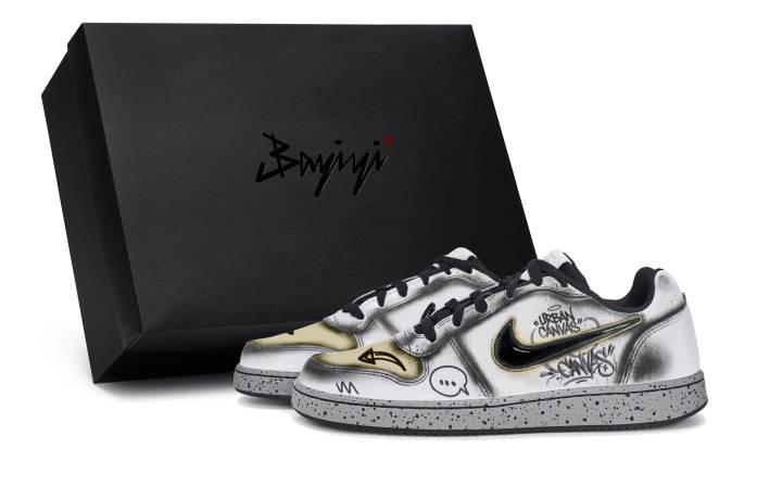 Nike Nike EBERNON 811 Manufacturing, City Canvases, Special Shoe Box Slip Resistant Low top Skateboard Shoes Men's