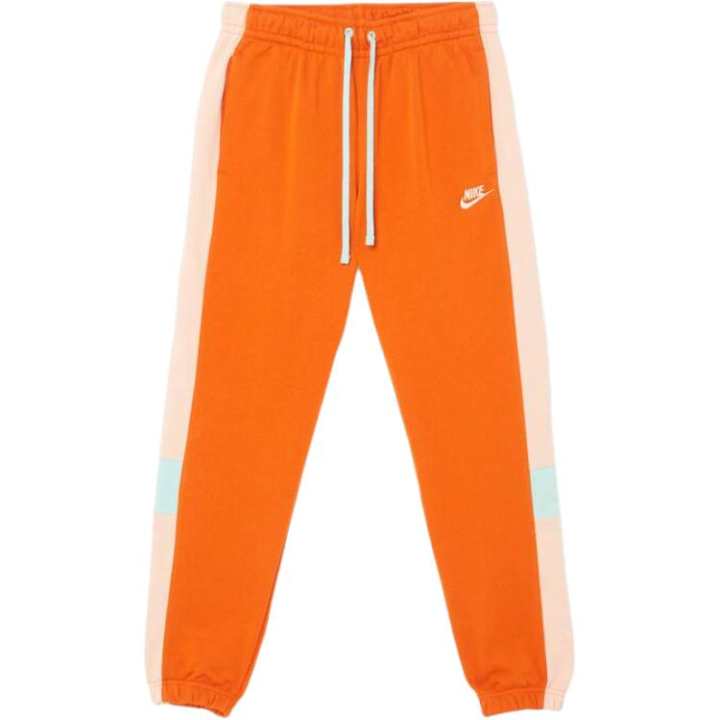 Nike Nike Knitted Sweatpants Men's Orange Moderate Cuffed Pants