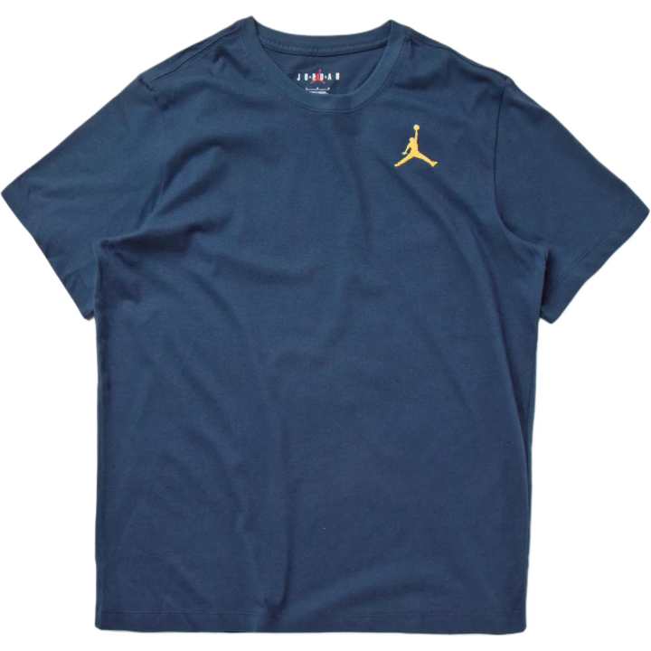 Jordan Jordan T Shirts Men's Marine Blue Crew Neck