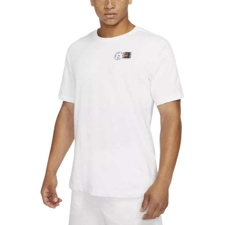 Nike Nike Dri Fit T Shirts Men's White Crew Neck