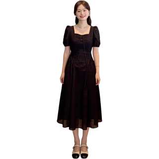VENICEW Short Sleeved Dress Women's