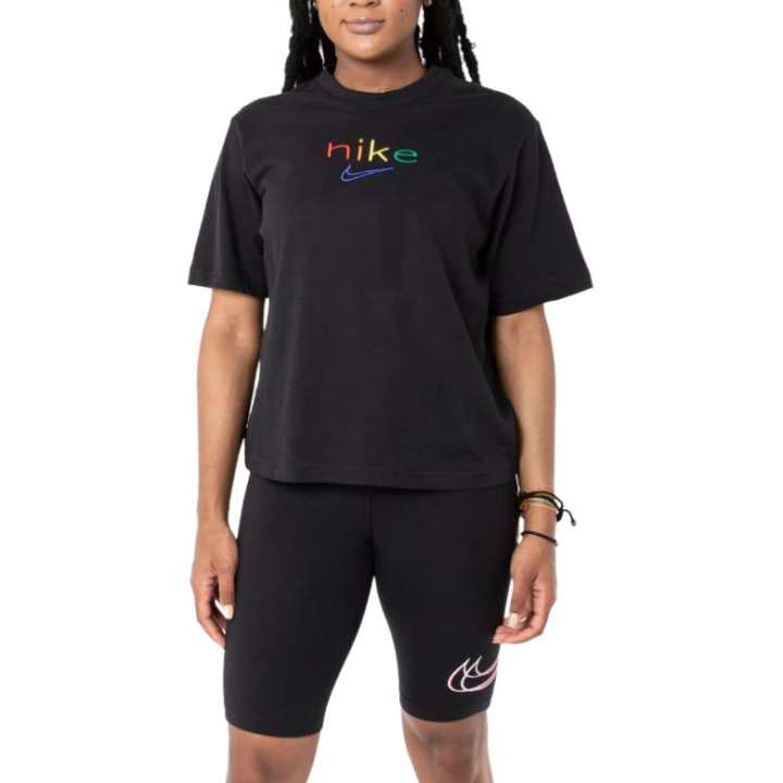 Nike Nike Dri Fit T Shirts Women's Black Crew Neck