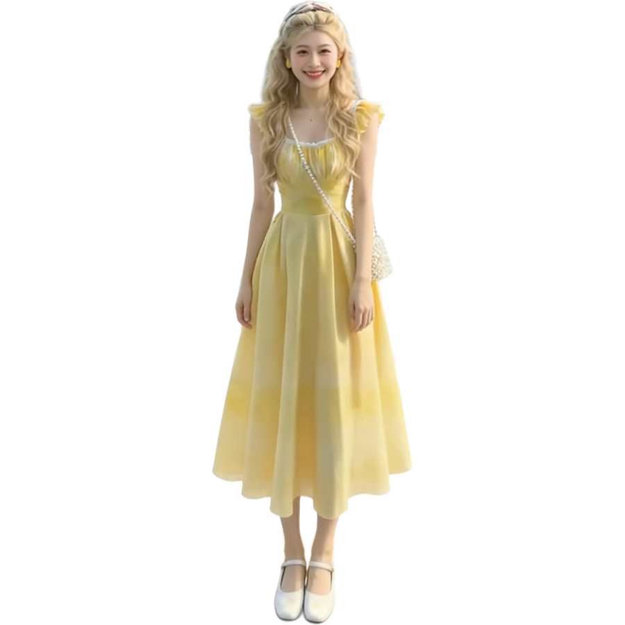 VENICEW Sleeveless Dress Women's