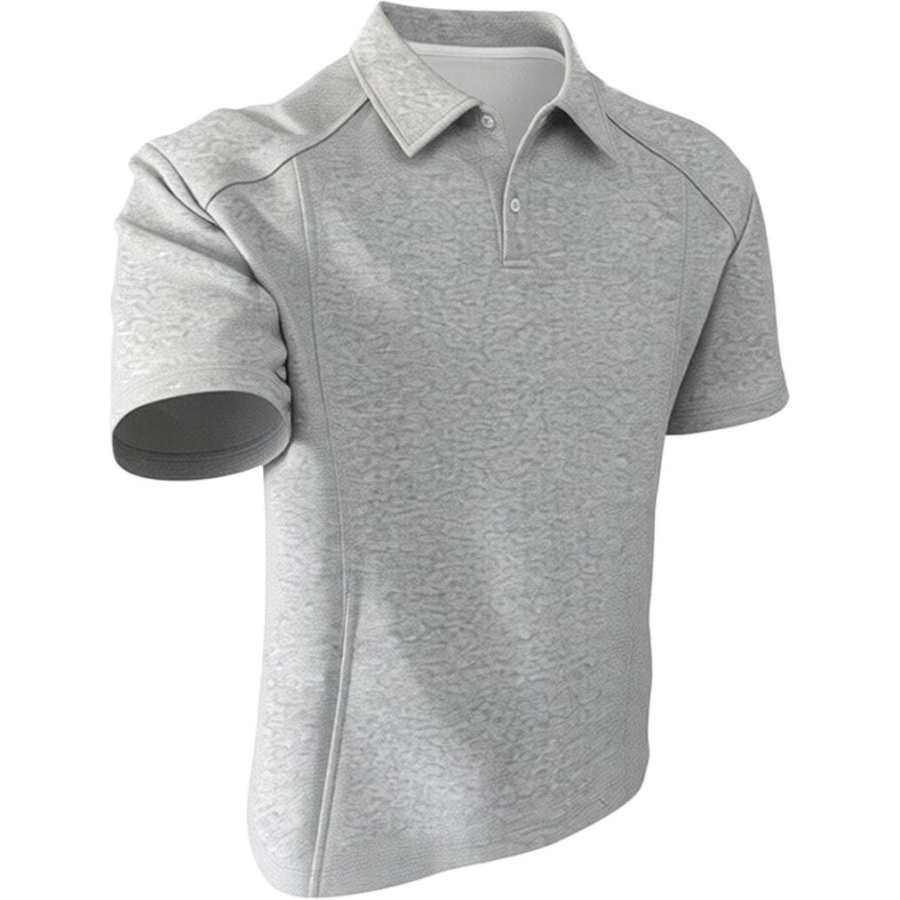 GWAF T Shirts Unisex Polo Collar Moderate Straight Fit