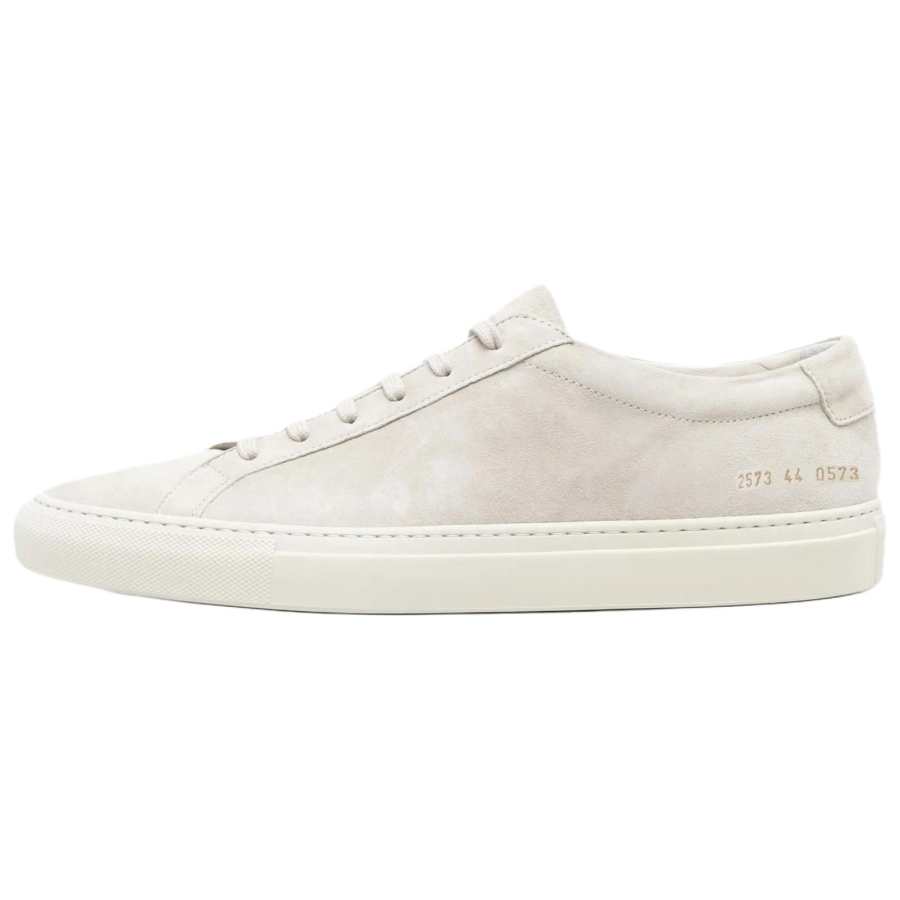 COMMON PROJECTS COMMON PROJECTS Achilles Premium Suede Low top Skateboard Shoes Men's Light Gray