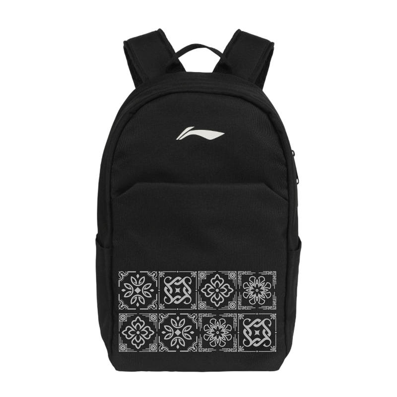 Li-Ning Li Ning Polyester Backpack Unisex Black