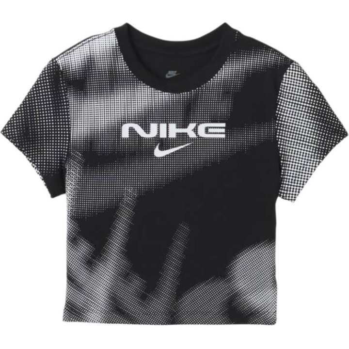 Nike Nike T Shirts Women's Black Crew Neck Moderate