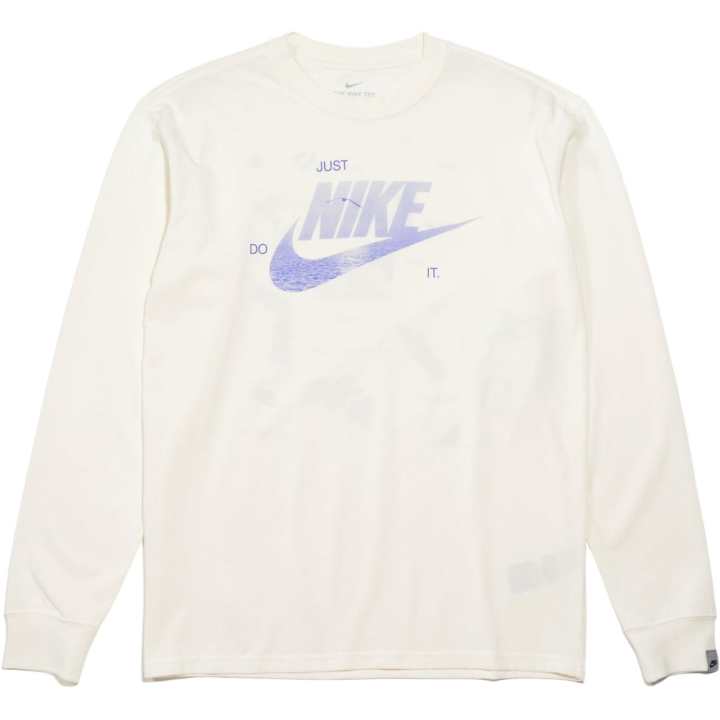 Nike Nike Sportswear T Shirts Men's Silver Crew Neck