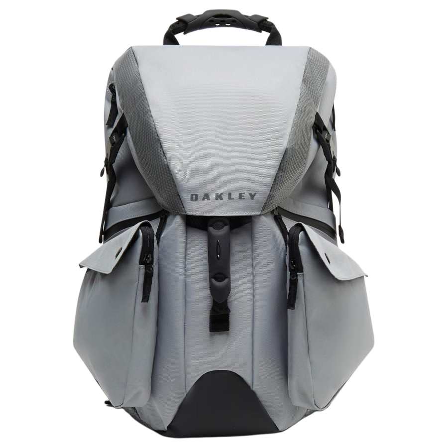 Oakley Oakley Polyester Backpack Unisex Concrete Gray