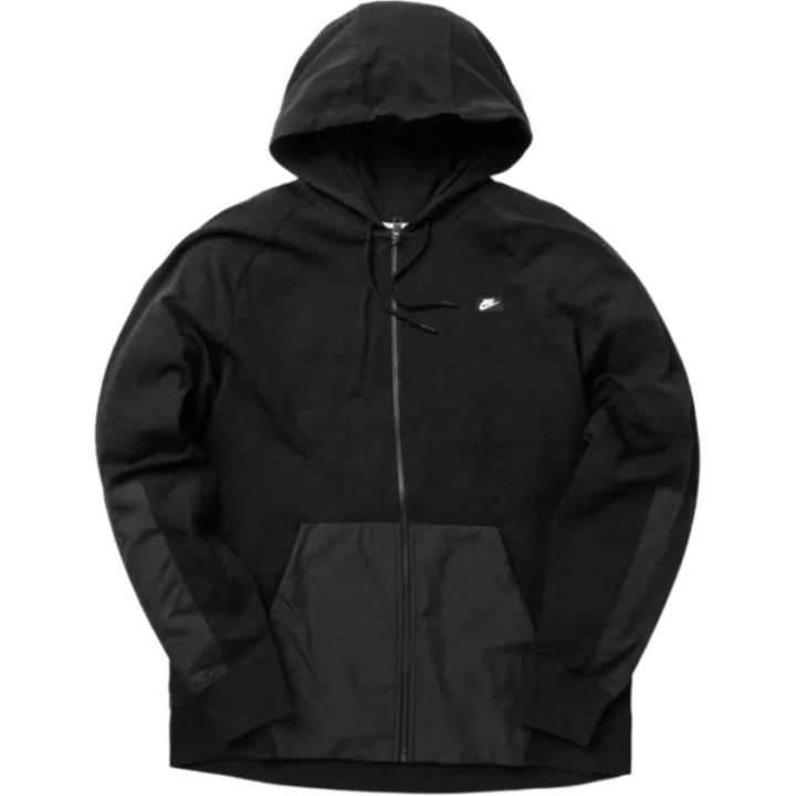 Nike Nike Jackets Men's Black Hooded Non Detachable Moderate