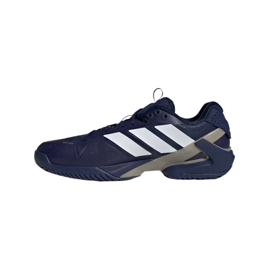 Adidas Adidas Adizero Ubersonic 5 Textile, Synthetic Leather Cushioning Breathable Lightweight Low top Tennis Shoes Men's