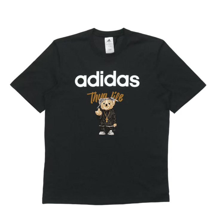 Adidas Adidas T Shirts Unisex Black Crew Neck