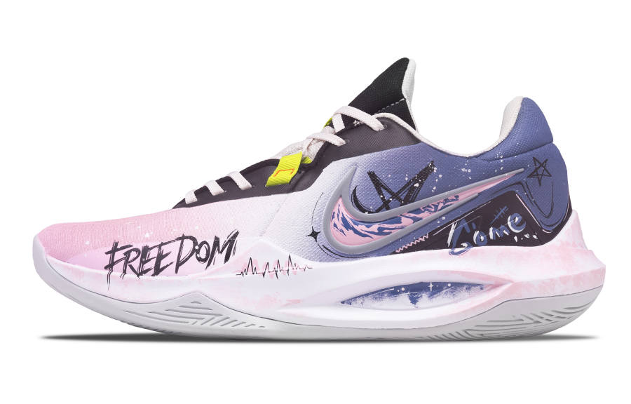 Nike Nike Precision 6 Pink Mist Coast Slip Resistant Low top Basketball Shoes Unisex Pink Purple