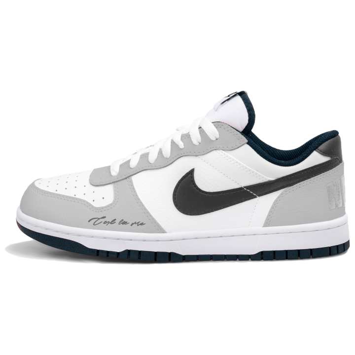 Nike Nike Big Low top Skateboard Shoes Unisex White Gray