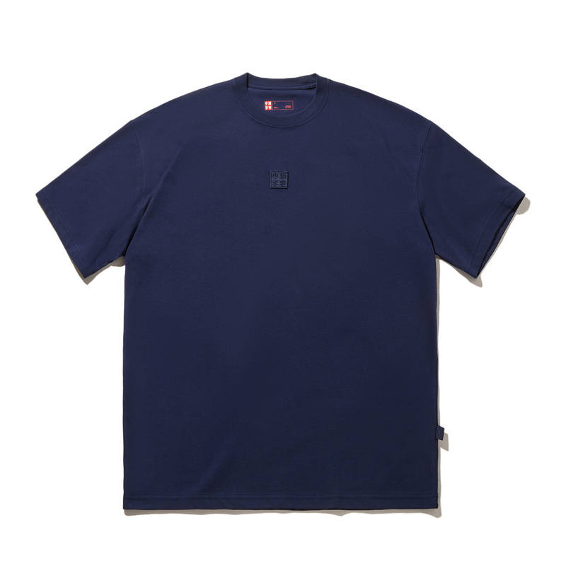 Li-Ning Li Ning Casual T Shirt Unisex Dark Navy Blue