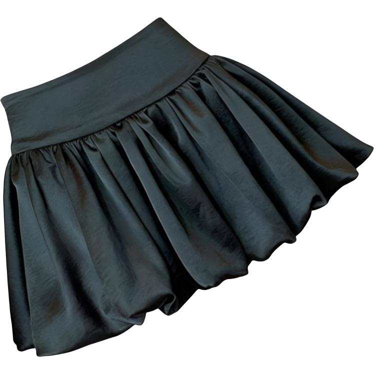 DUSHE Casual Short Skirts Women's Moderate Puffy Skirt