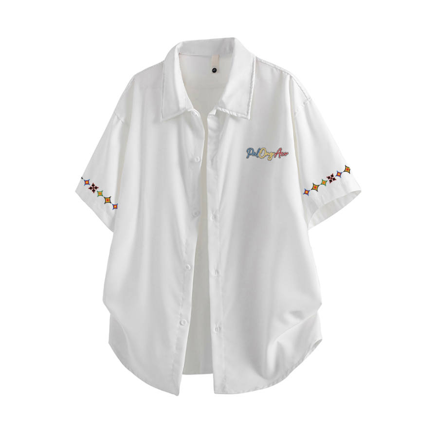 PAL ONGACO Shirts Unisex Lapel Thin Shirt