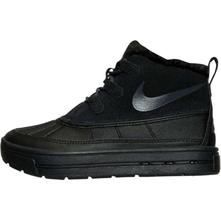 Nike Nike Woodside Chukka 2 Leather Comfortable High top Kids' Cotton Boots Kids' Black