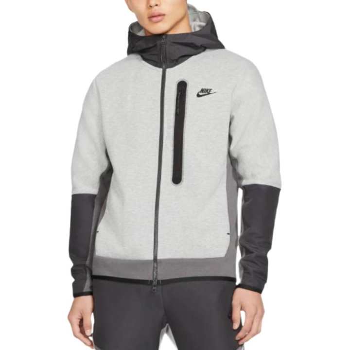 Nike Nike Sweatshirts Men's Gray Hooded Non Detachable Moderate