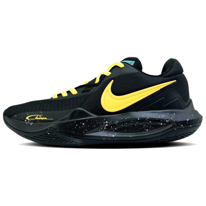 Nike Nike Precision 6 Chasing Light Fabric Cushioning Abrasion Resistant Height Increasing Low top Rubber Basketball Shoes