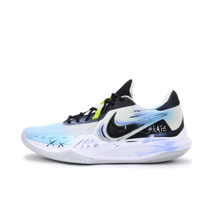 Nike Nike Precision 6 Blue Whale, Fashion Trend Mesh, Textile Cushioning Abrasion Resistant Anti Rollover Grip Low top