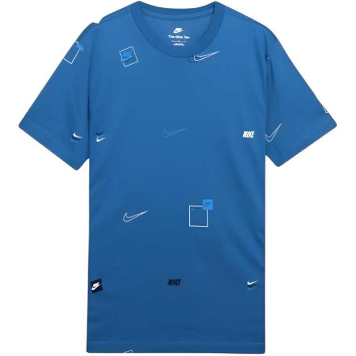 Nike Nike T Shirts Men's Blue Crew Neck