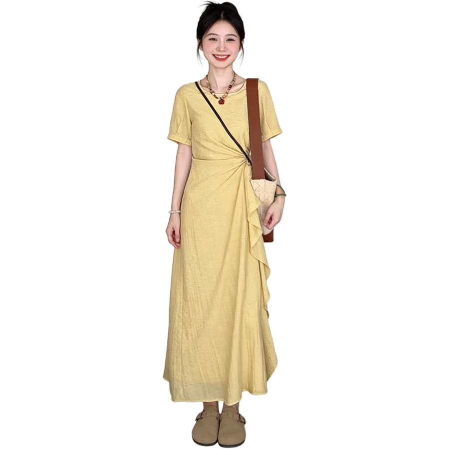 VENICEW Short Sleeved Dress Women's