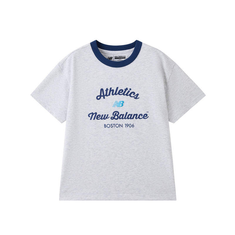 New Balance New Balance Kids T Shirts Crew Neck Moderate