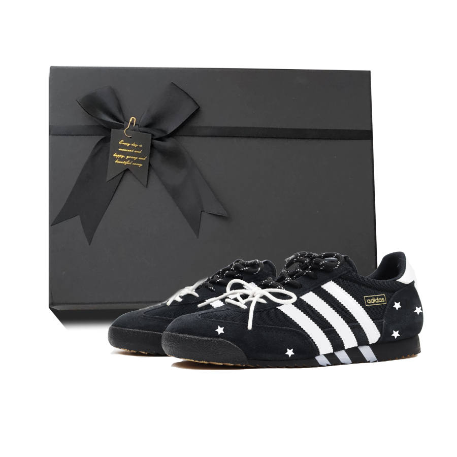 Adidas Originals Panda Black White, Fresh Out Suede Abrasion Resistant Low top Casual Shoes Unisex White Black