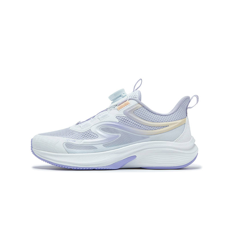XTEP Cotton Candy 2.0 Low top Running Shoes Classic White/Snow Cyan Purple Unisex