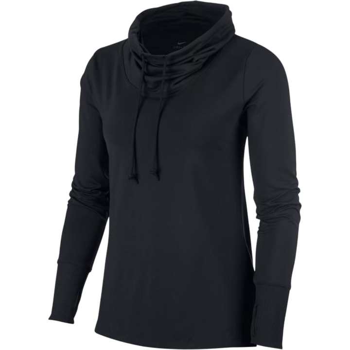 Nike Nike Sweatshirts Women's Black Hooded Non Detachable Moderate