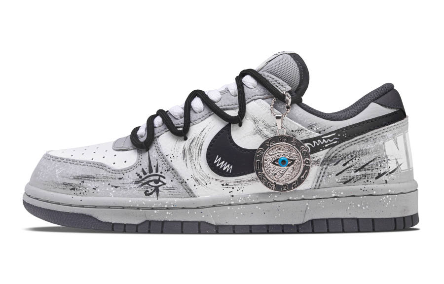 Nike Nike Big The Pharaoh's Mystery Slip Resistant Abrasion Resistant Coverage Low top Skateboard Shoes Men's