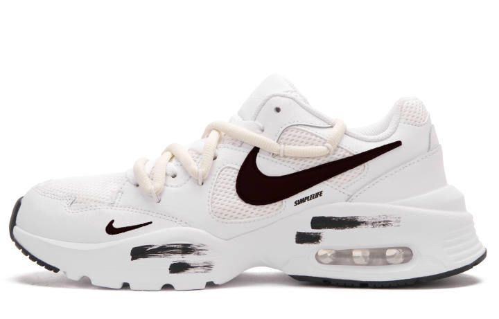 Nike Nike Air Max Fusion Low top Running Shoes Unisex Black White