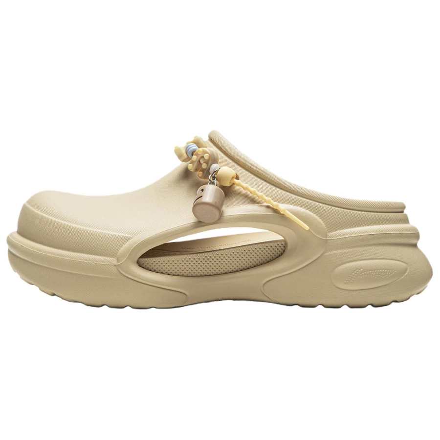 Li-Ning Li Ning Sports Lifestyle, Capsule Toy Shoes EVA Clogs Unisex Sand Khaki