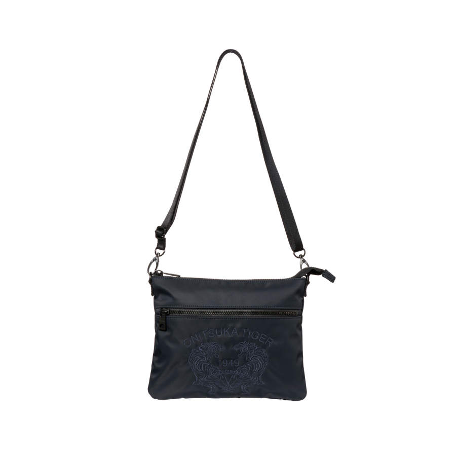 Onitsuka Tiger Label Crossbody Bag, Shoulder Bag Regular Unisex Dark Blue