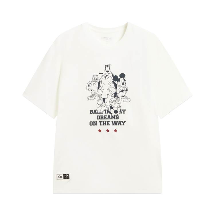 Li-Ning Li Ning Sports Life Collection T Shirt Men's Ivory