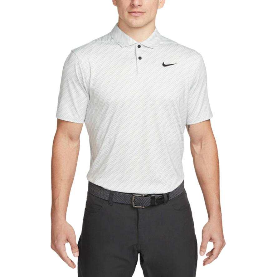 Nike Nike Dri Fit Polo Shirts Men's Photon Dust Dusty Gray Polo Collar Moderate Other