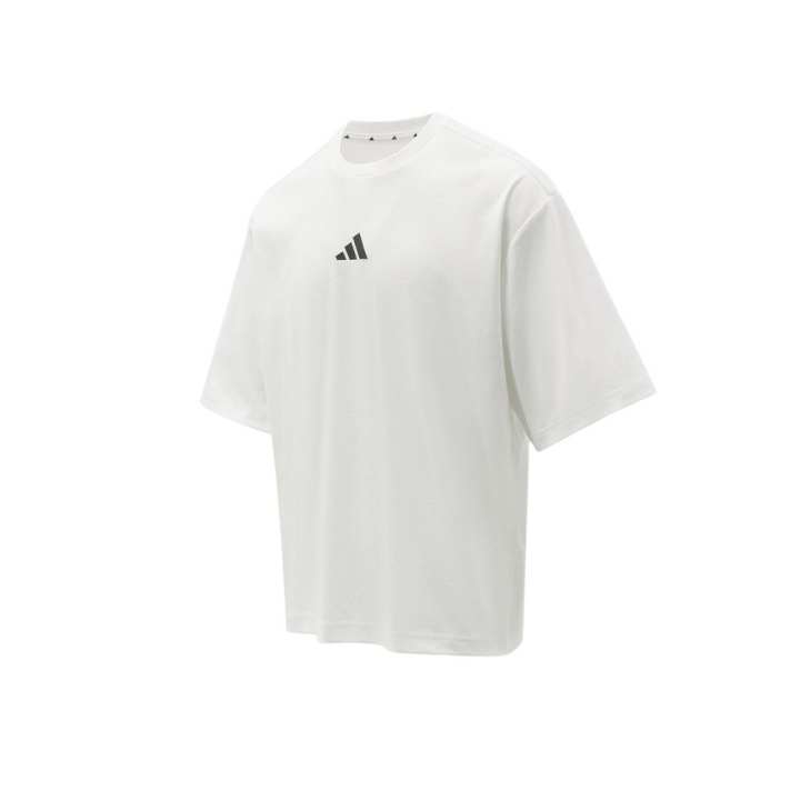 Adidas Adidas T Shirts Men's White Crew Neck Moderate