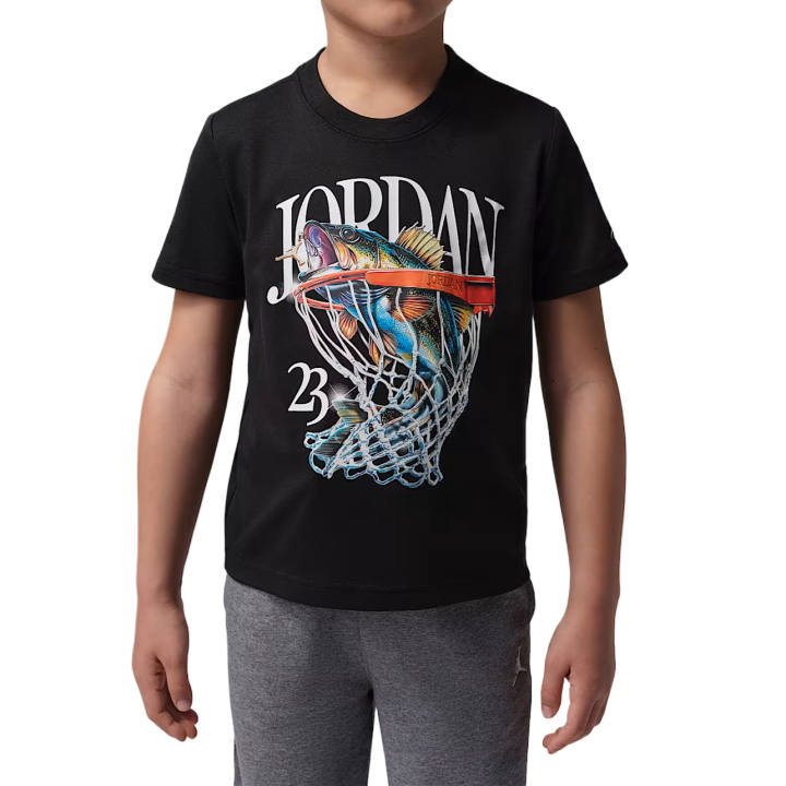 Jordan Jordan Kids T Shirts Crew Neck Moderate
